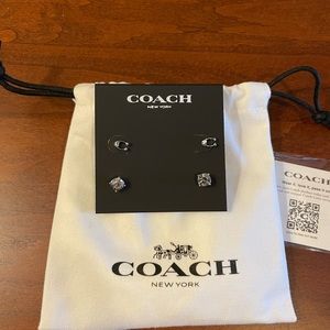 Coach Studded Earrings